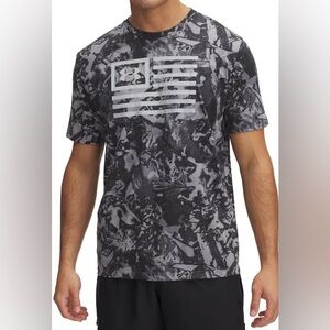 NWT Under Armour Men's Freedom Gray Camo T-Shirt